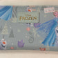 Disney Frozen Elsa Anna Olaf Zip Around Long Wallet Light Blue Character Print