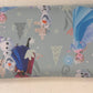 Disney Frozen Elsa Anna Olaf Zip Around Long Wallet Light Blue Character Print