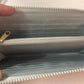 Disney Frozen Elsa Anna Olaf Zip Around Long Wallet Light Blue Character Print