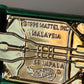 Vintage Hot Wheels 1965 Chevy Impala Metallic Green Gold Lowrider Diecast Car 1996
