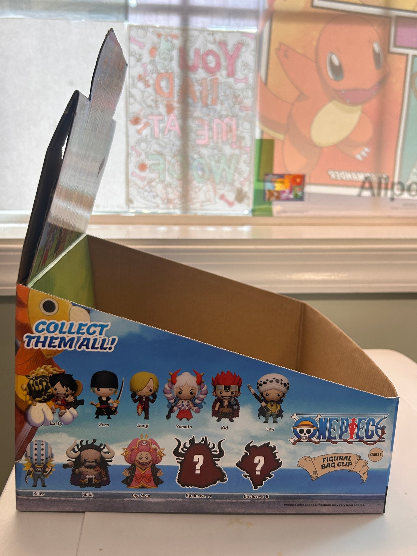 One Piece Series 5 Figural Bag Clip Box