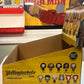 Yellowjackets Figural Bag Clip Display Box