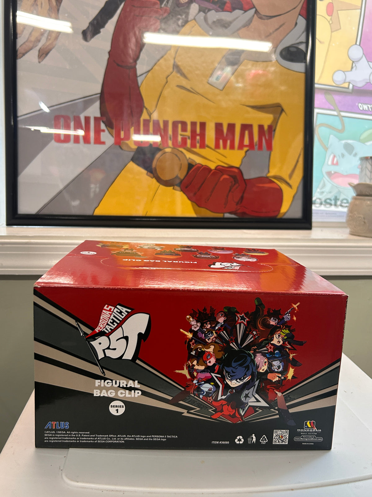 Persona 5 Tactica Empty Display Box
