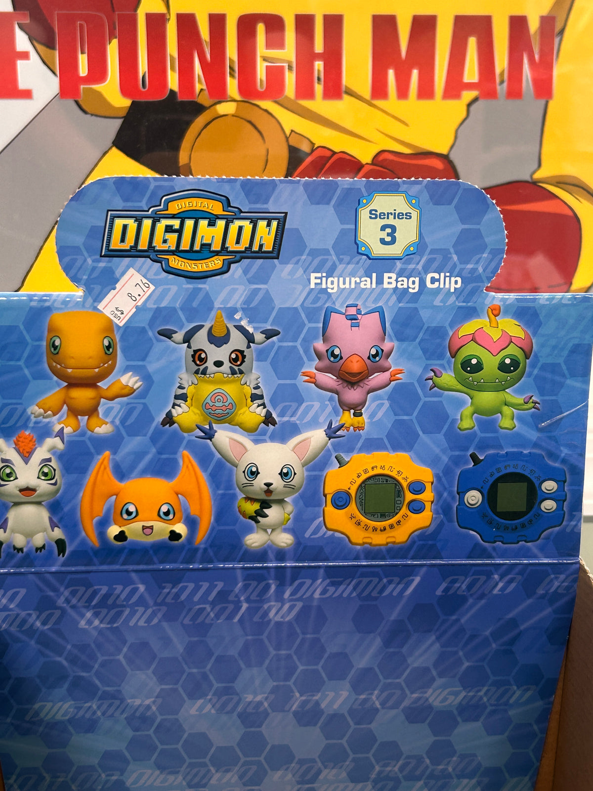 Digimon Series 3 Figural Bag Clips