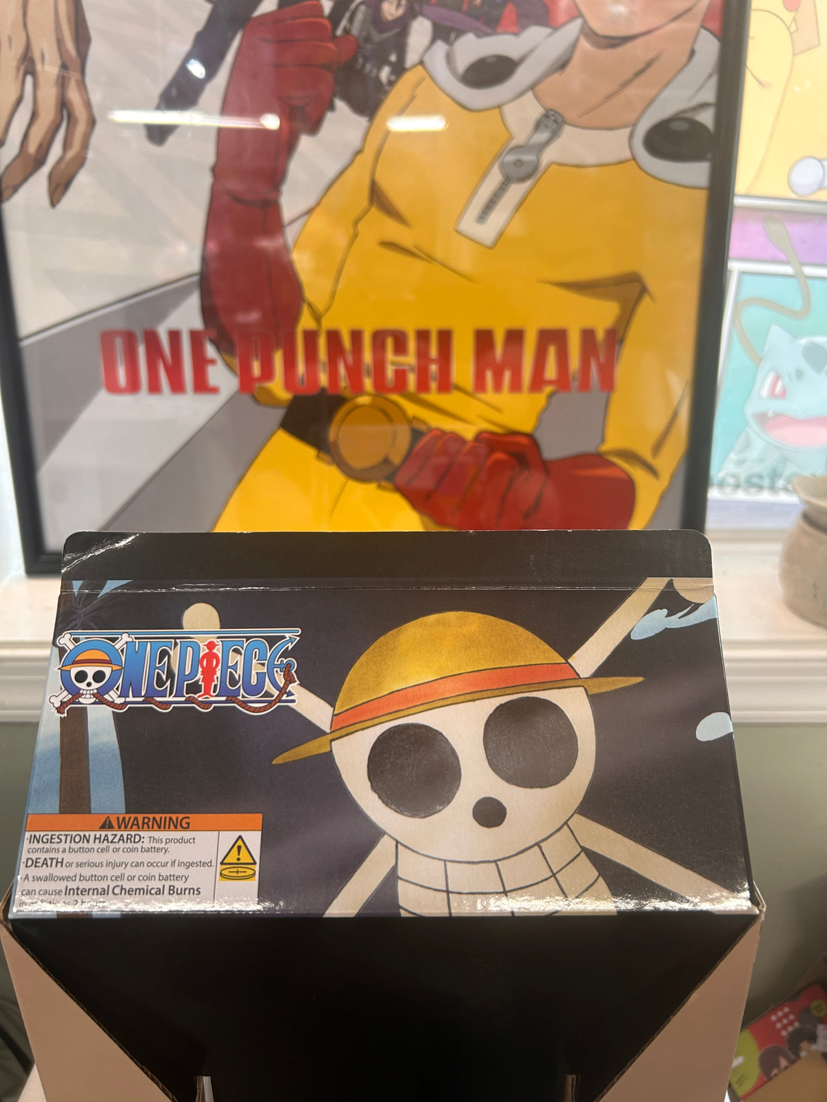 One Piece Mystery Light Up Squishy Display Box