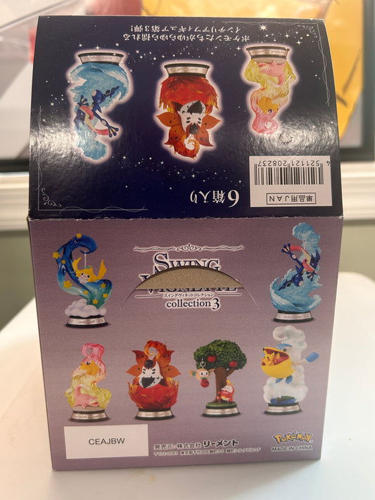 Re-Ment Pokemon Swing Vignette Collection 3 Display Box
