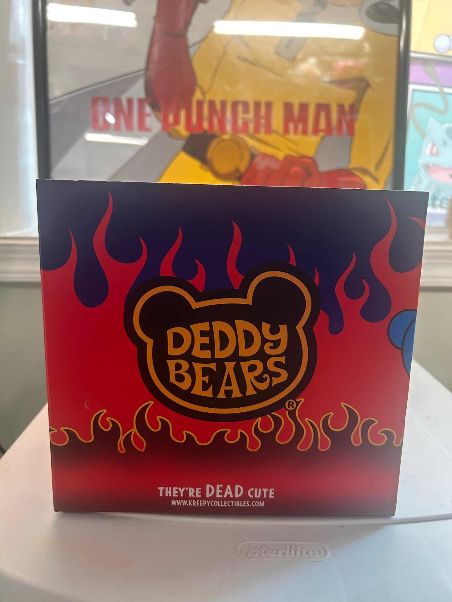 Deddy Bears Push Clip on display Box