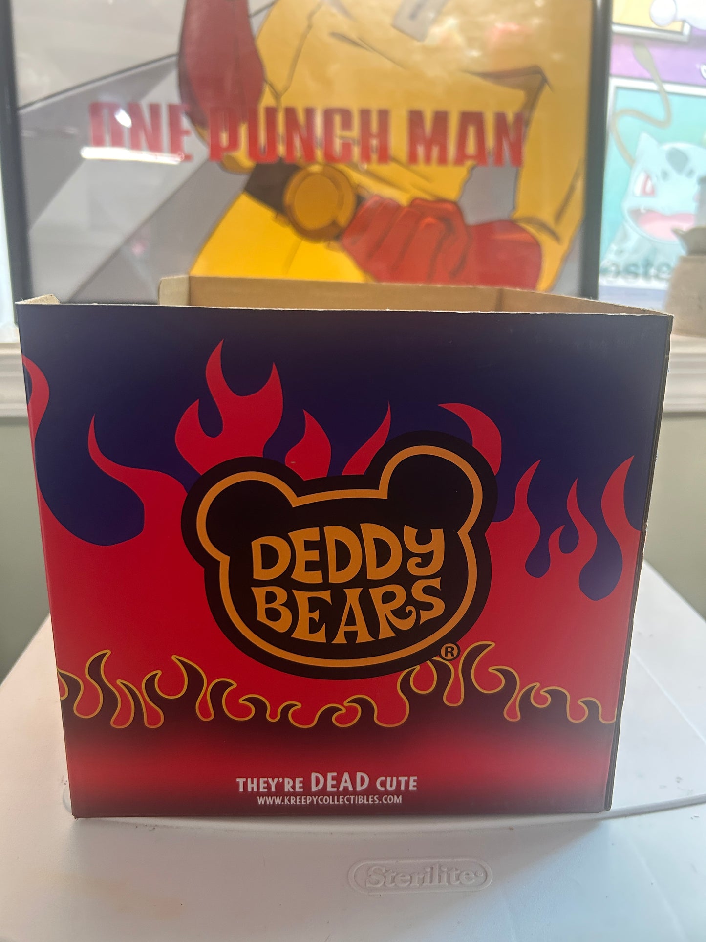 Deddy Bears Push Clip on display Box