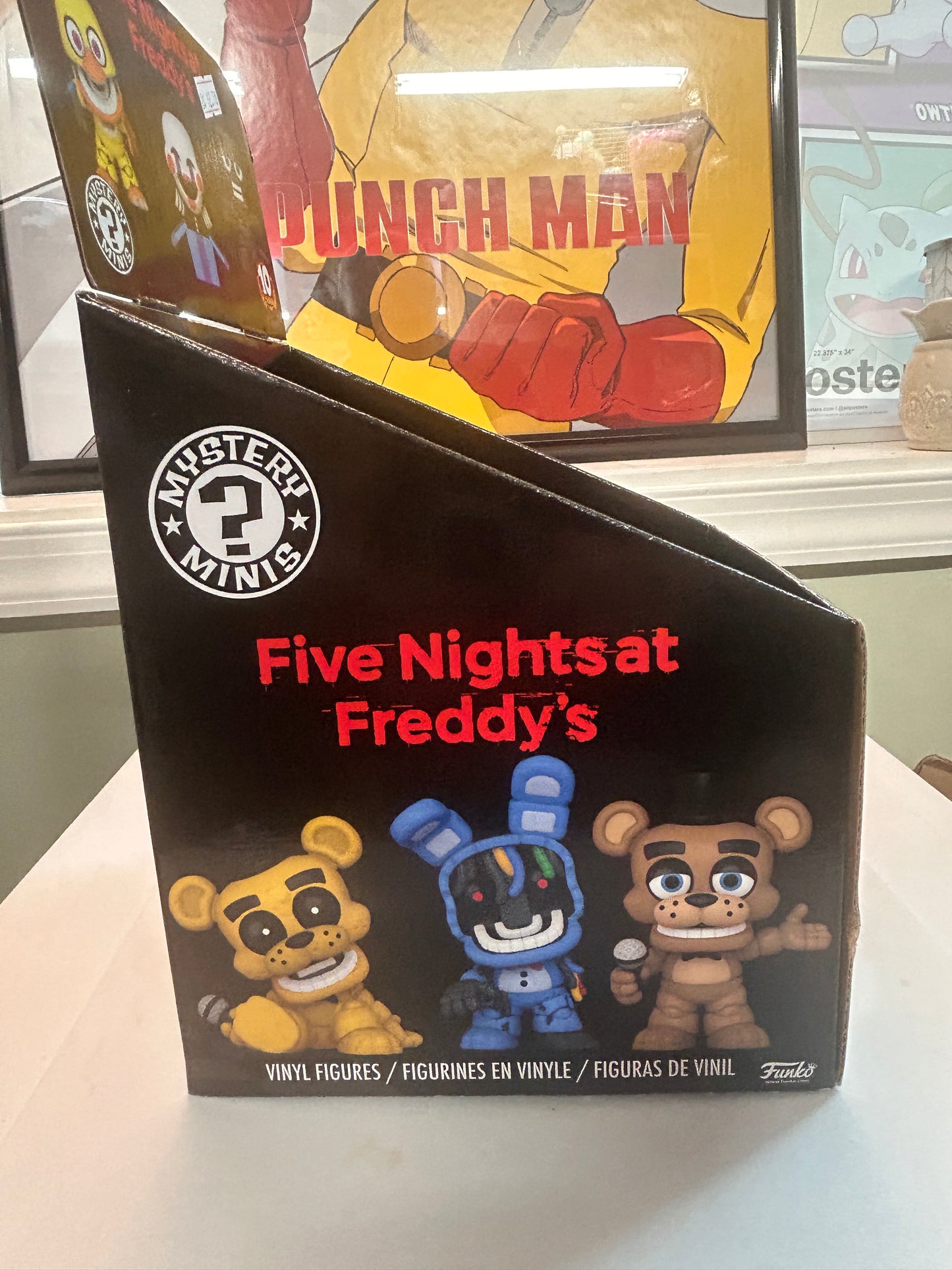 Five Nights at Freddy's Vinyl Figure Display Box