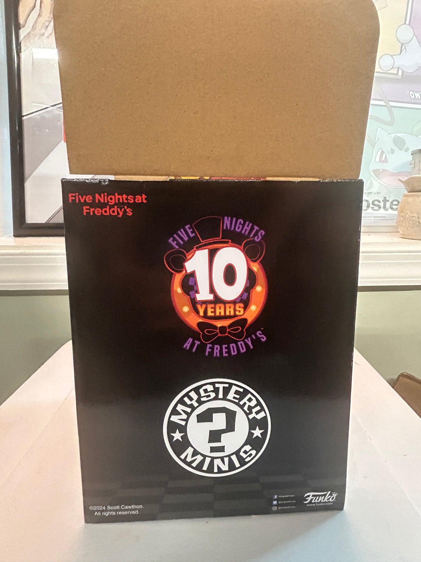 Five Nights at Freddy's Vinyl Figure Display Box