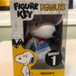 Figure Key Peanuts Snoopy Series 1 Vinyl Head Moveable Plush