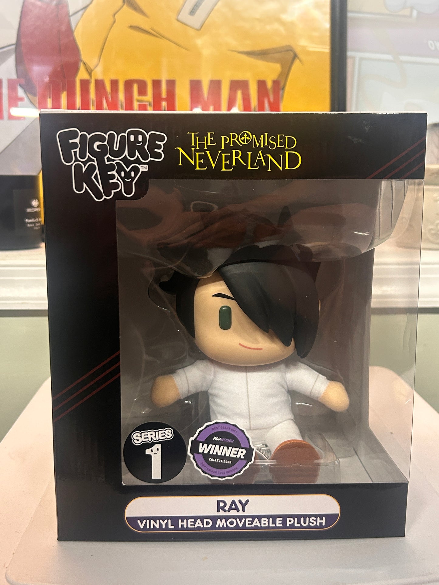Figure Key The Promised Neverland Ray Series 1 Vinyl Head Moveable Plush