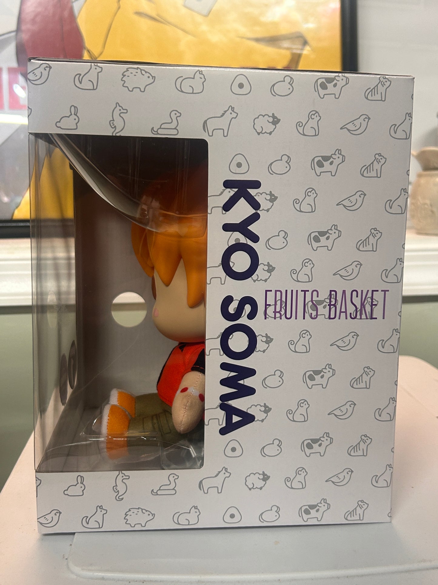 Figure Key Fruits Basket Kyo Soma Series 1 Vinyl Head Moveable Plush