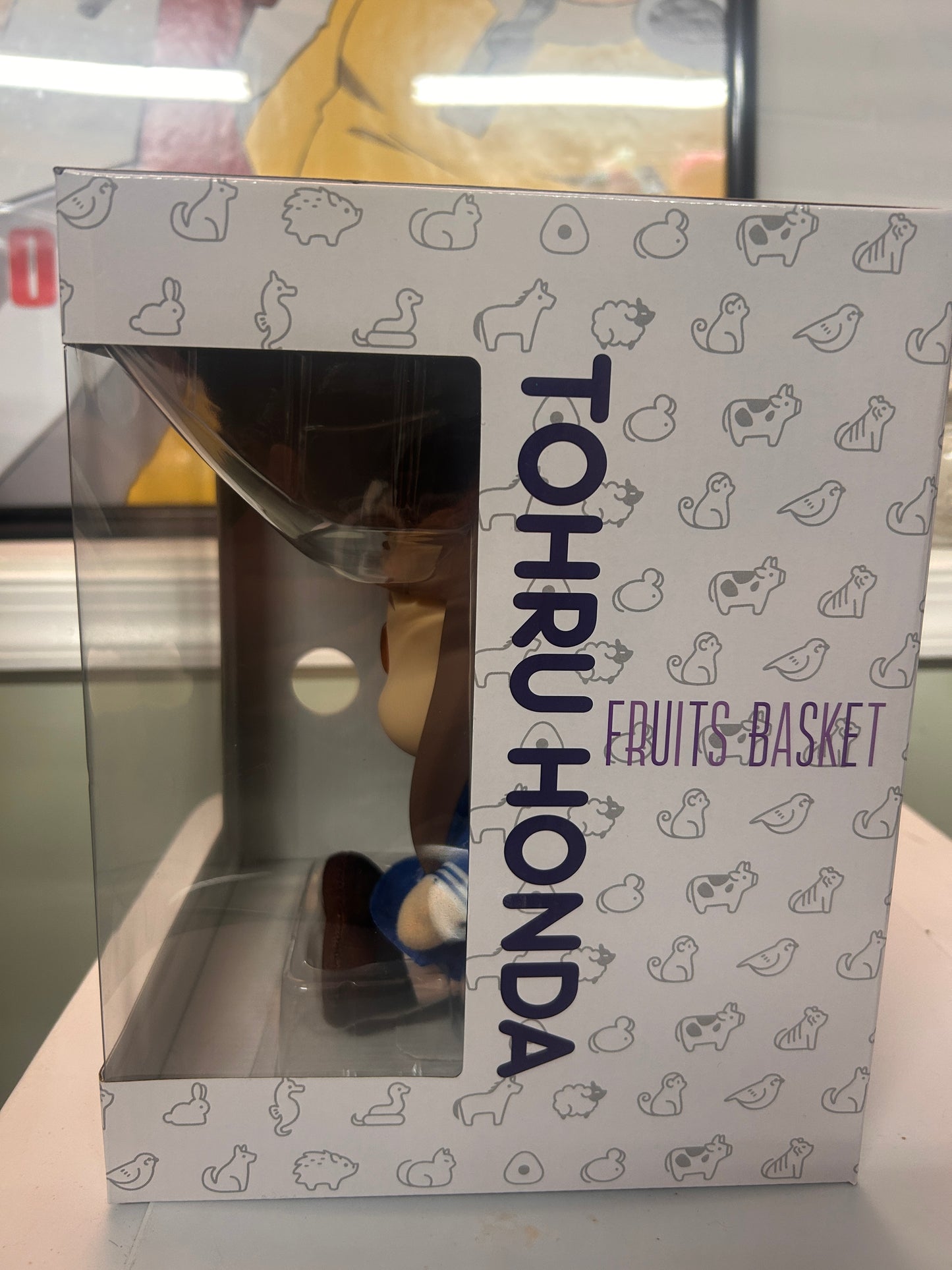 Figure Key Fruits Basket Tohru Honda Vinyl Head Moveable Plush Series 1