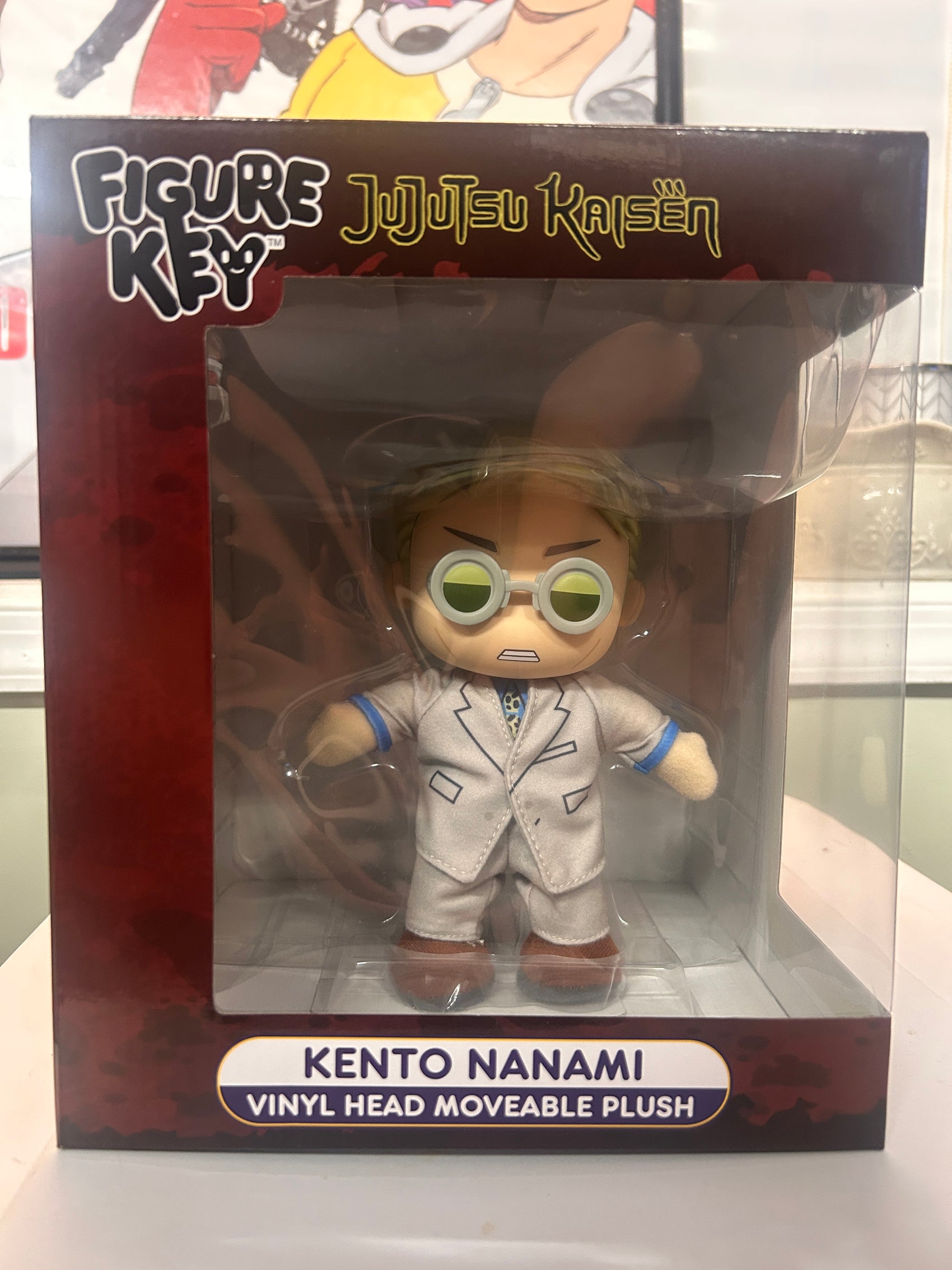 Figure Key Jujutsu Kaisen Kento Nanami Vinyl Head Moveable Plush
