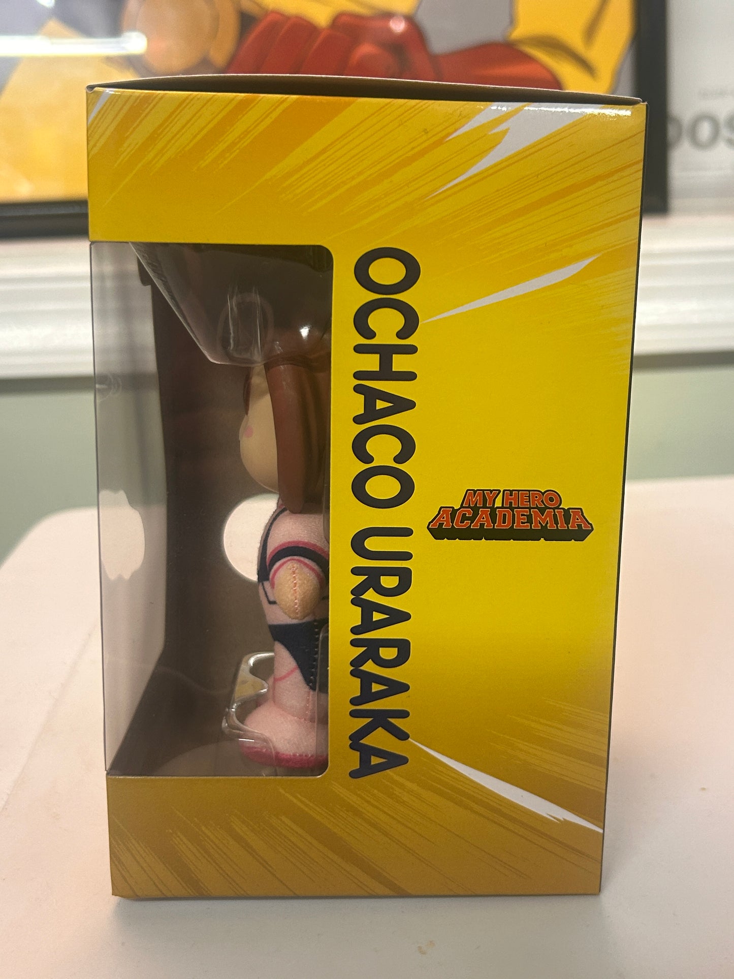 Figure Key My Hero Academia Ochaco Uraraka Small Vinyl Head Moveable Plush