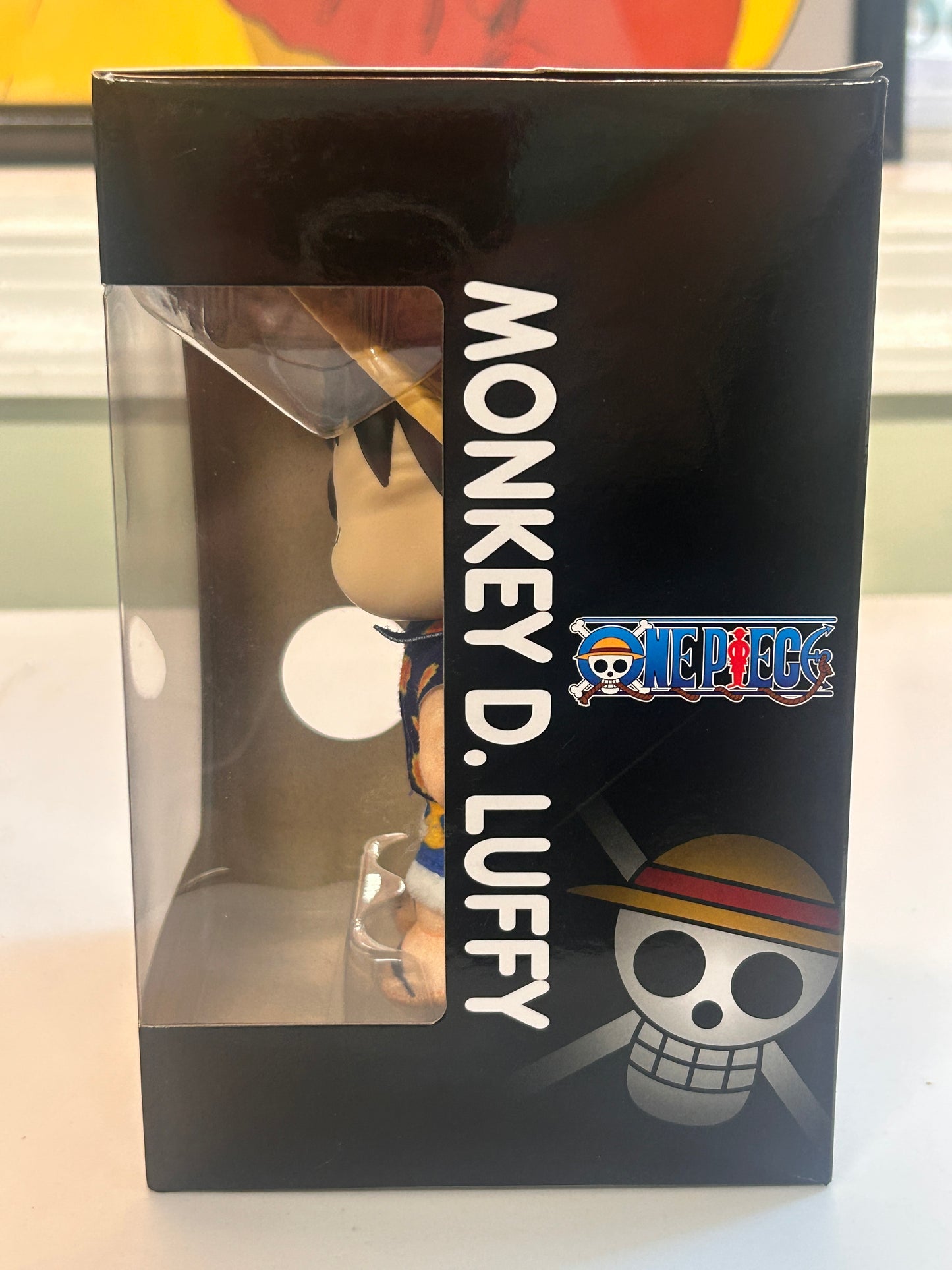 Figure Key One Piece Monkey D. Luffy Small Vinyl Head Moveable Plush