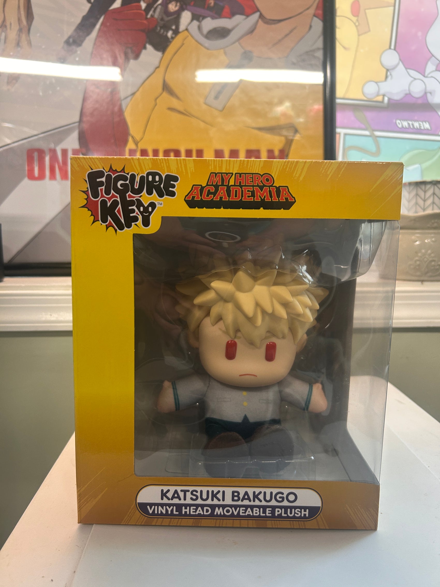 Figure Key My Hero Academia Katsuki Bakugo School Uniform Moveable