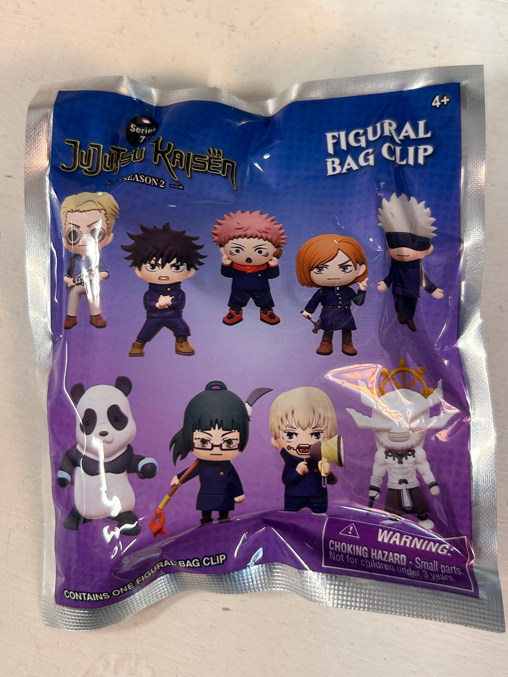 Jujutsu Kaisen Series 7 3D Foam Bag Clip
