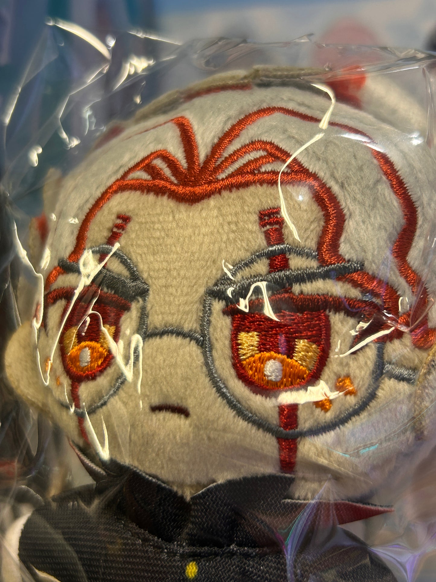 Dandadan Okarun Transformation Mascot Plush Keychain by Movic