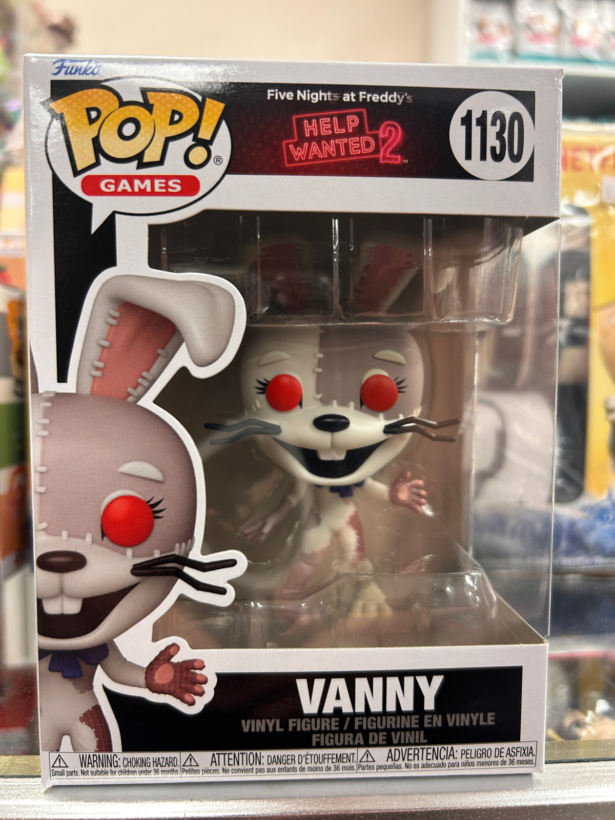 Funko Pop! Games Five Nights at Freddy’s Help Wanted 2 Vanny #1130 Vinyl Figure