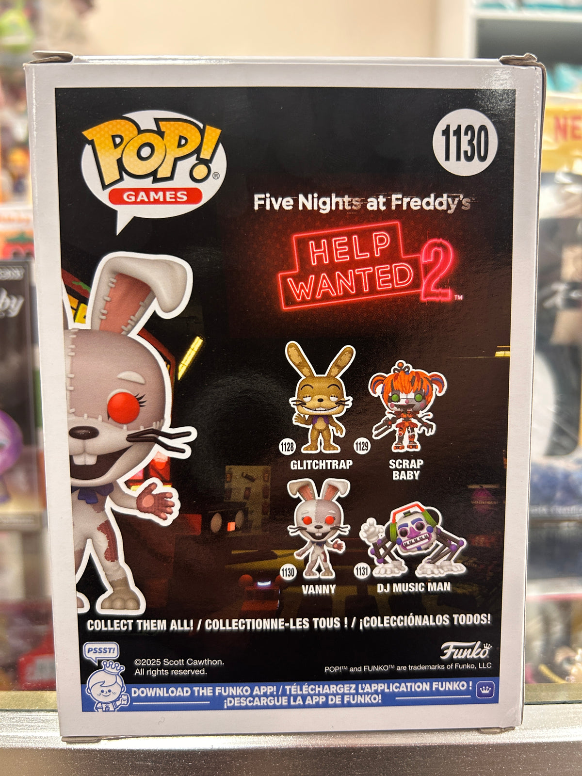 Funko Pop! Games Five Nights at Freddy’s Help Wanted 2 Vanny #1130 Vinyl Figure