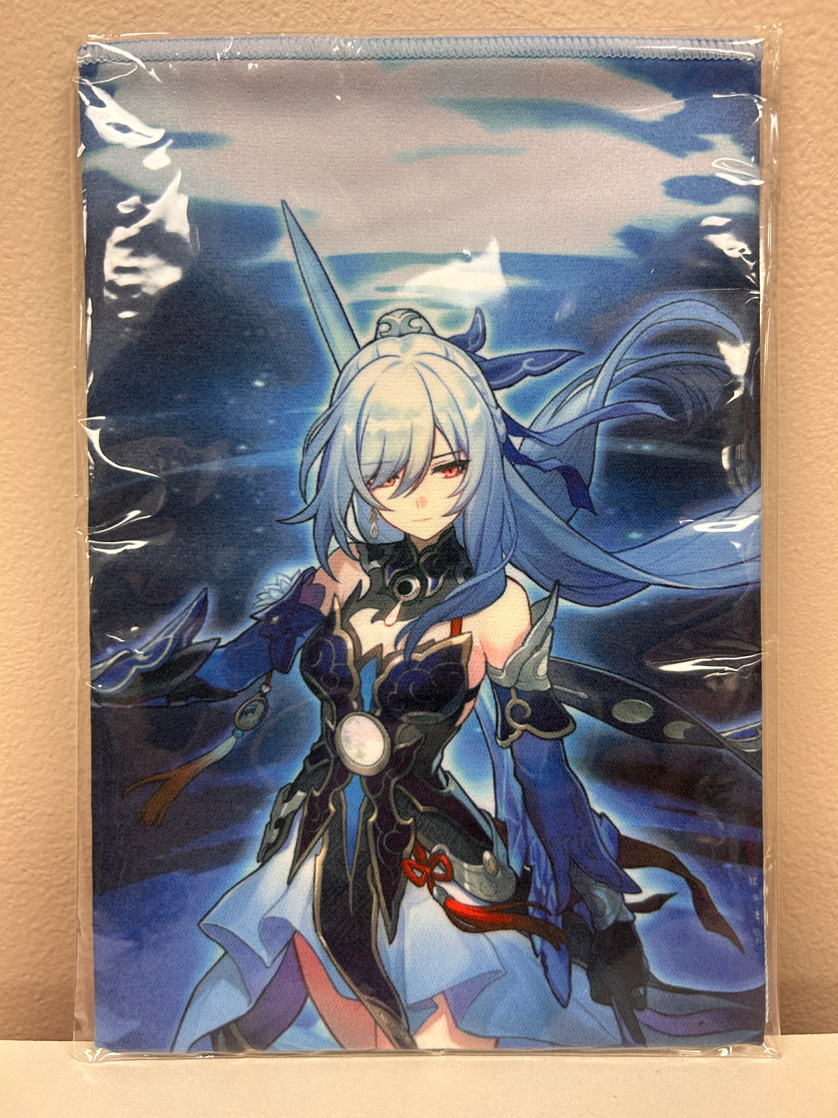 Honkai: Star Rail Jingliu Character Towel – Blue Anime Collectible