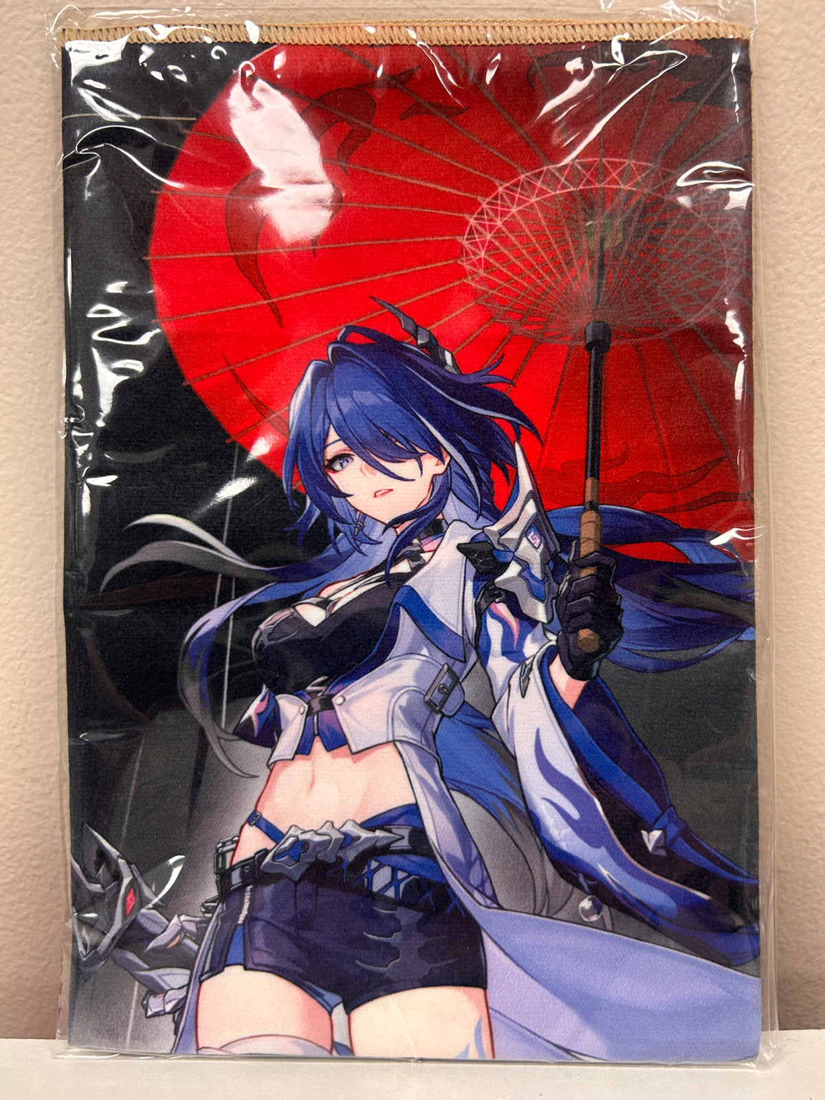 Honkai: Star Rail Acheron Character Towel – Red Umbrella Anime Collectible