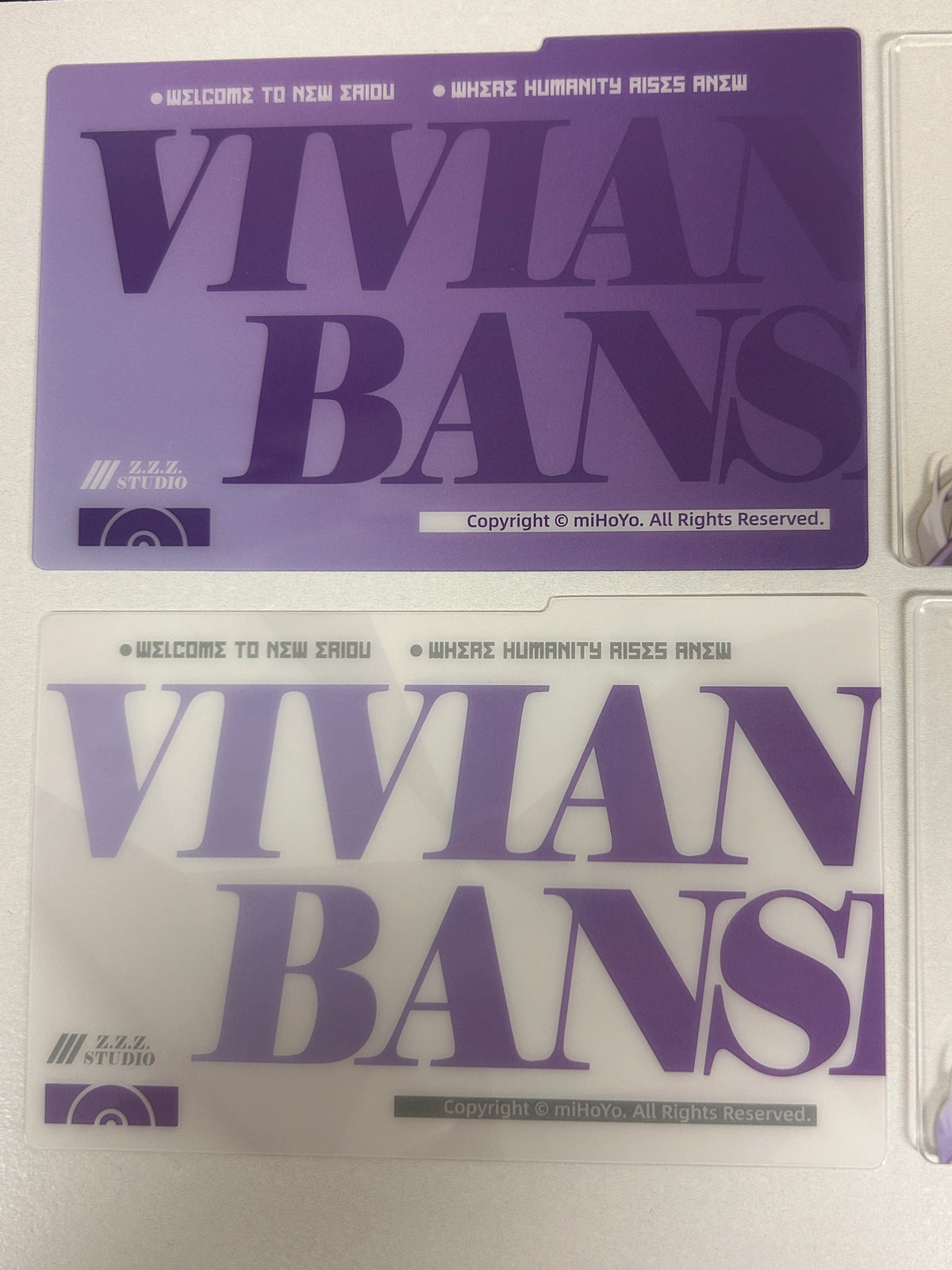 Zenless Zone Zero Vivian Mindscape Cinema Acrylic Card Set – Official miHoYo