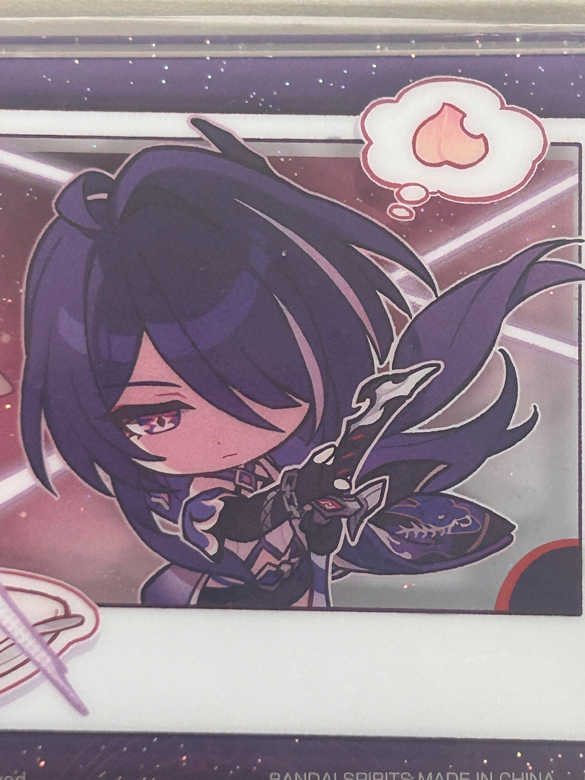 Honkai: Star Rail Acheron Chibi Glitter Photo-Style Charm – Bandai Spirits