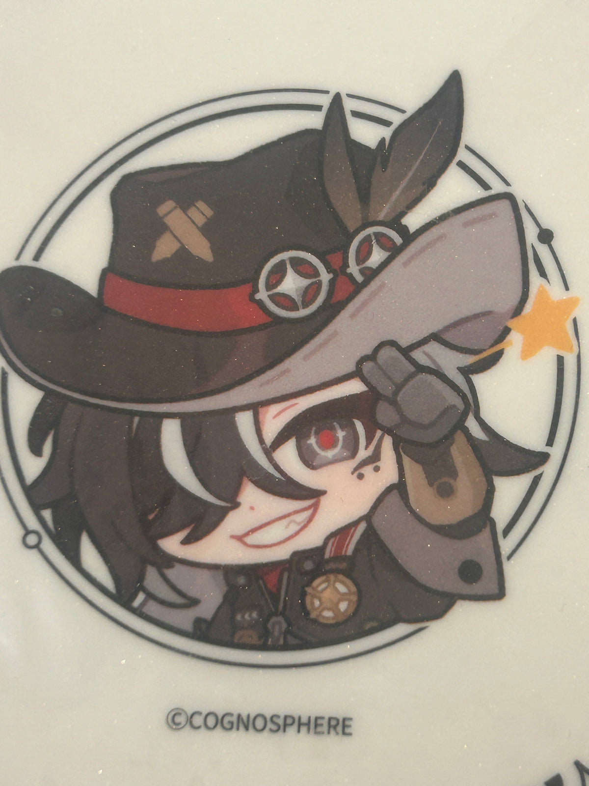 Honkai: Star Rail Boothill Chibi Collectible Plate – Japanese Sushiro Design