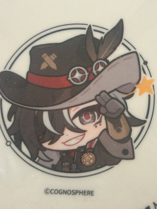 Honkai: Star Rail Boothill Chibi Collectible Plate – Japanese Sushiro Design