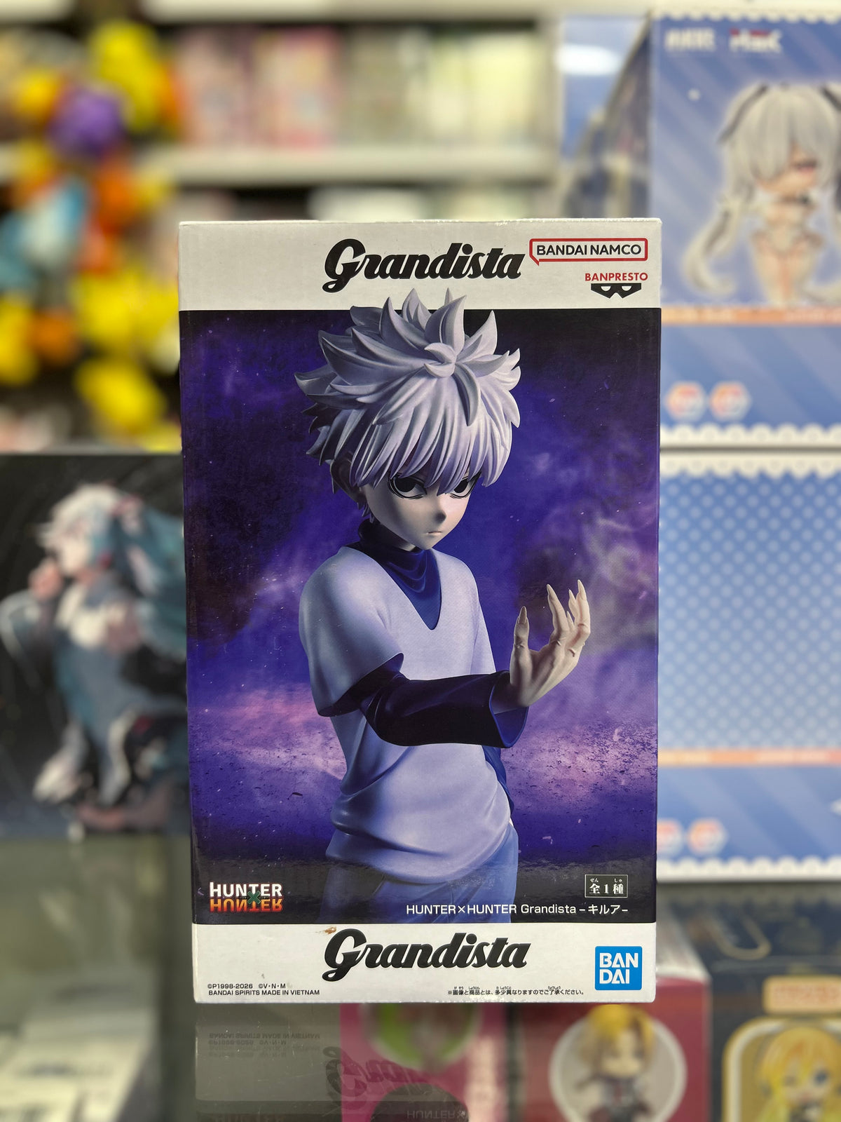 Hunter × Hunter Grandista Killua Zoldyck Figure – Bandai Spirits