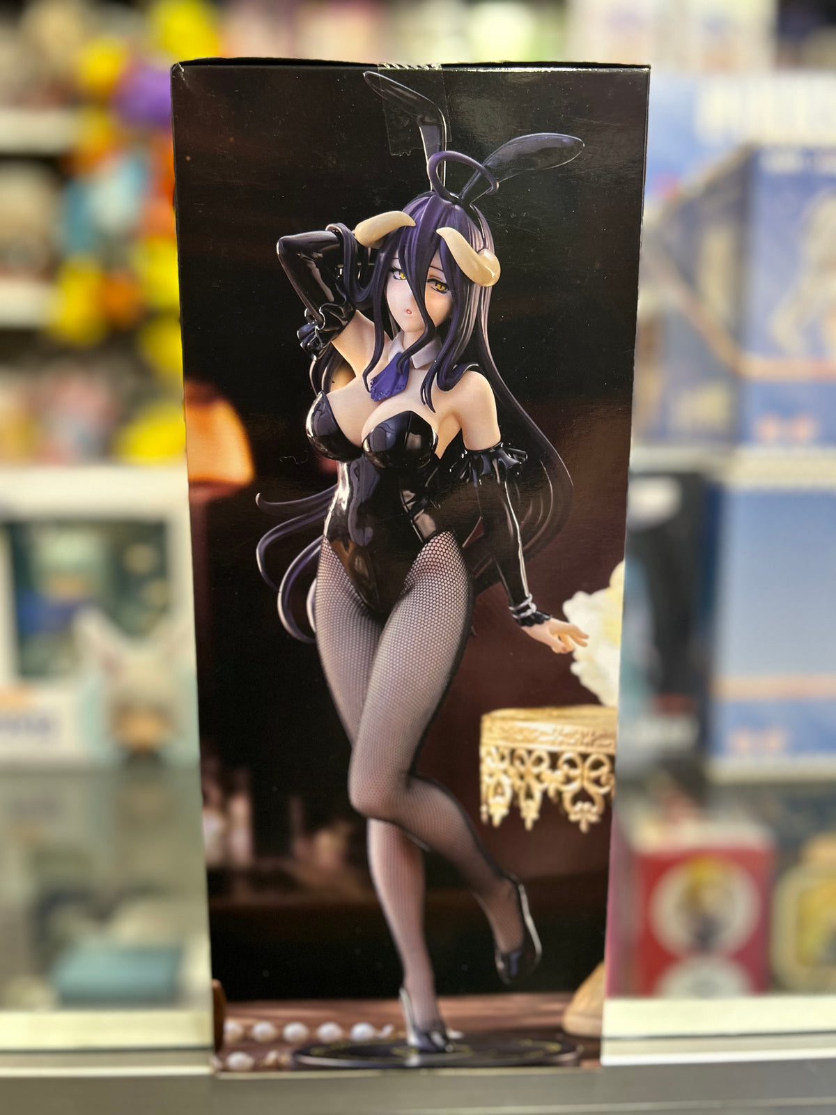 Overlord BiCute Bunnies Albedo Black Version Figure – FuRyu