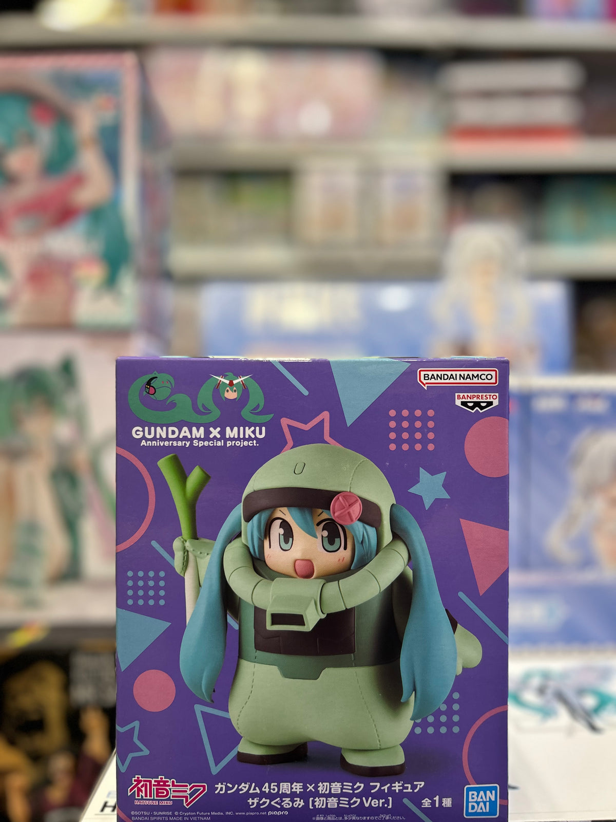 Banpresto Gundam 45th Anniversary x Hatsune Miku Zaku Costume