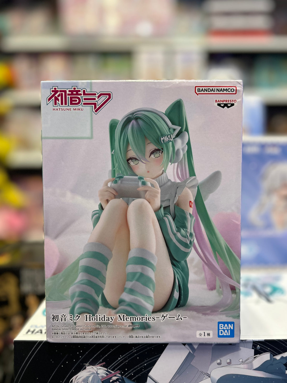 Banpresto Hatsune Miku Holiday Memories Game Version Prize Figure - Brand New