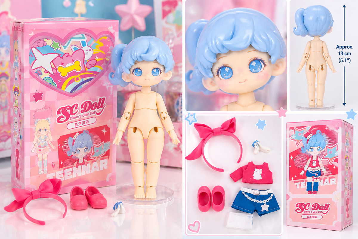 SIMONTOYS TEENNAR Campus Idol Series – BJD Articulated Collectible Doll