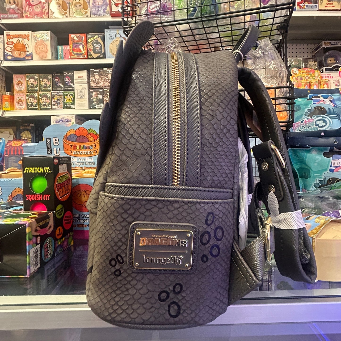 How to Train Your Dragon Toothless Cosplay Mini-Backpack
