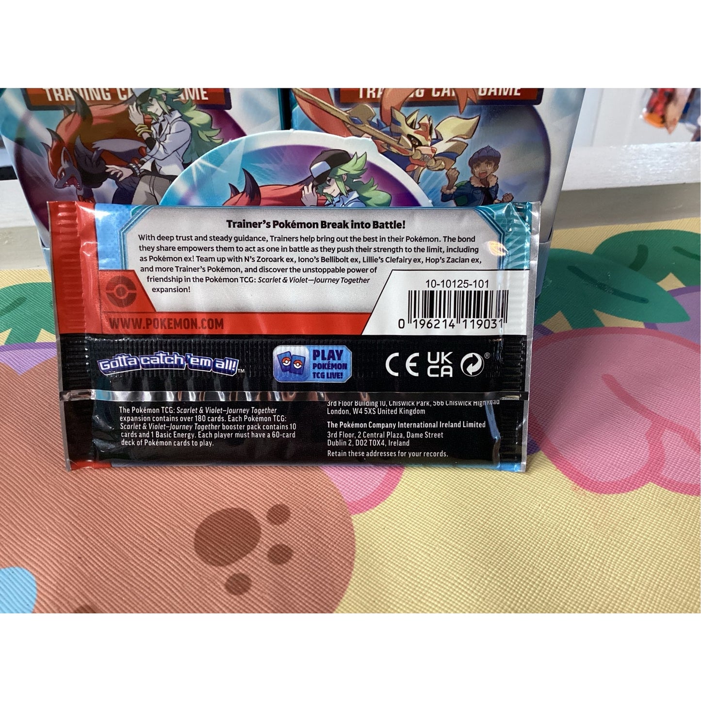 Pokemon Journey Together Sword & Shield Booster Pack
