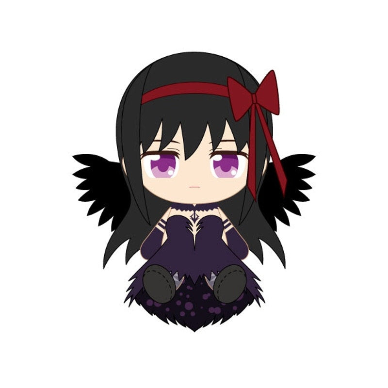 Chibi Plush Puella Magi Madoka Magica the Movie: Rebellion Devil Homura