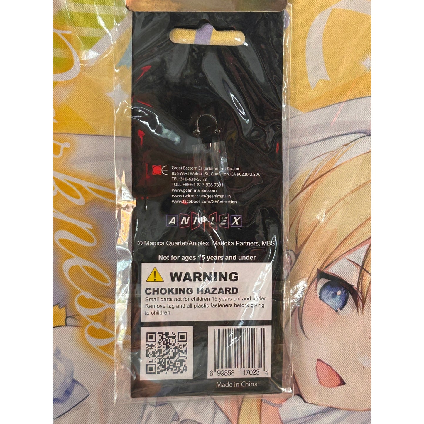 Puella Magi Madoka Magica Sayaka Miki Cell Phone Charm Strap