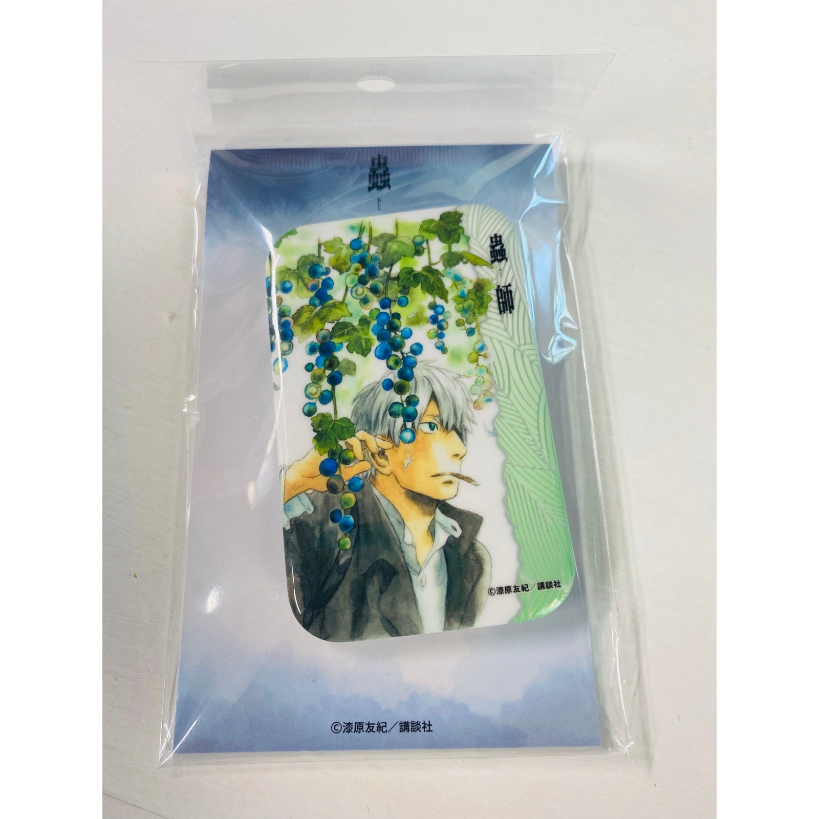 AFORCE X DRAGON HORSE Mushishi Hologram Rectangular Tin Badge D