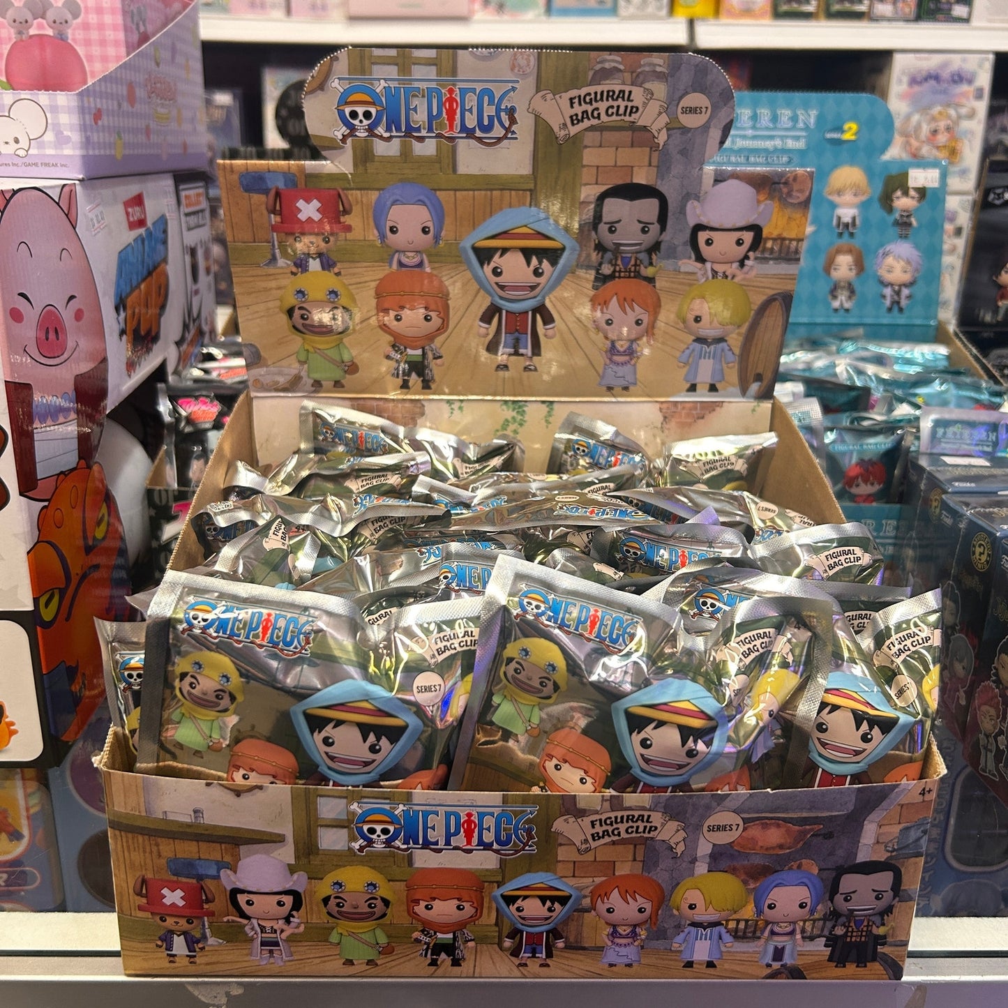 One Piece Series 7 3D Foam Bag Clip Blind Bag