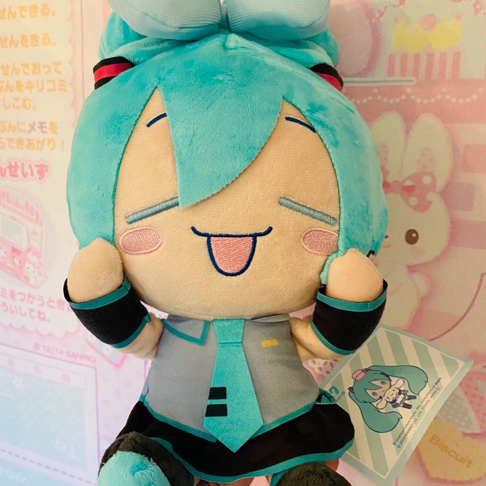 Hatsune Miku x Cinnamoroll SEGA Plys