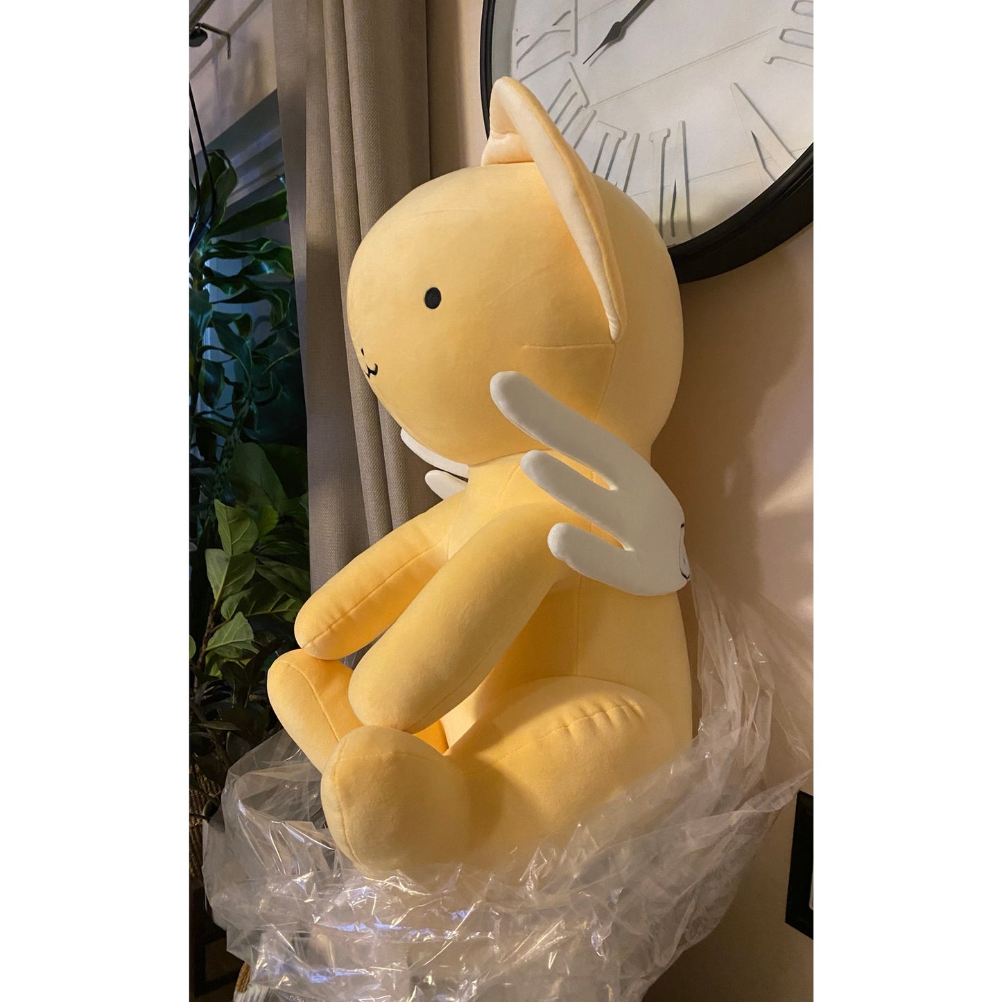 Cardcaptor Sakura: Peluche gigante transparente con forma de tarjeta Kero-Chan