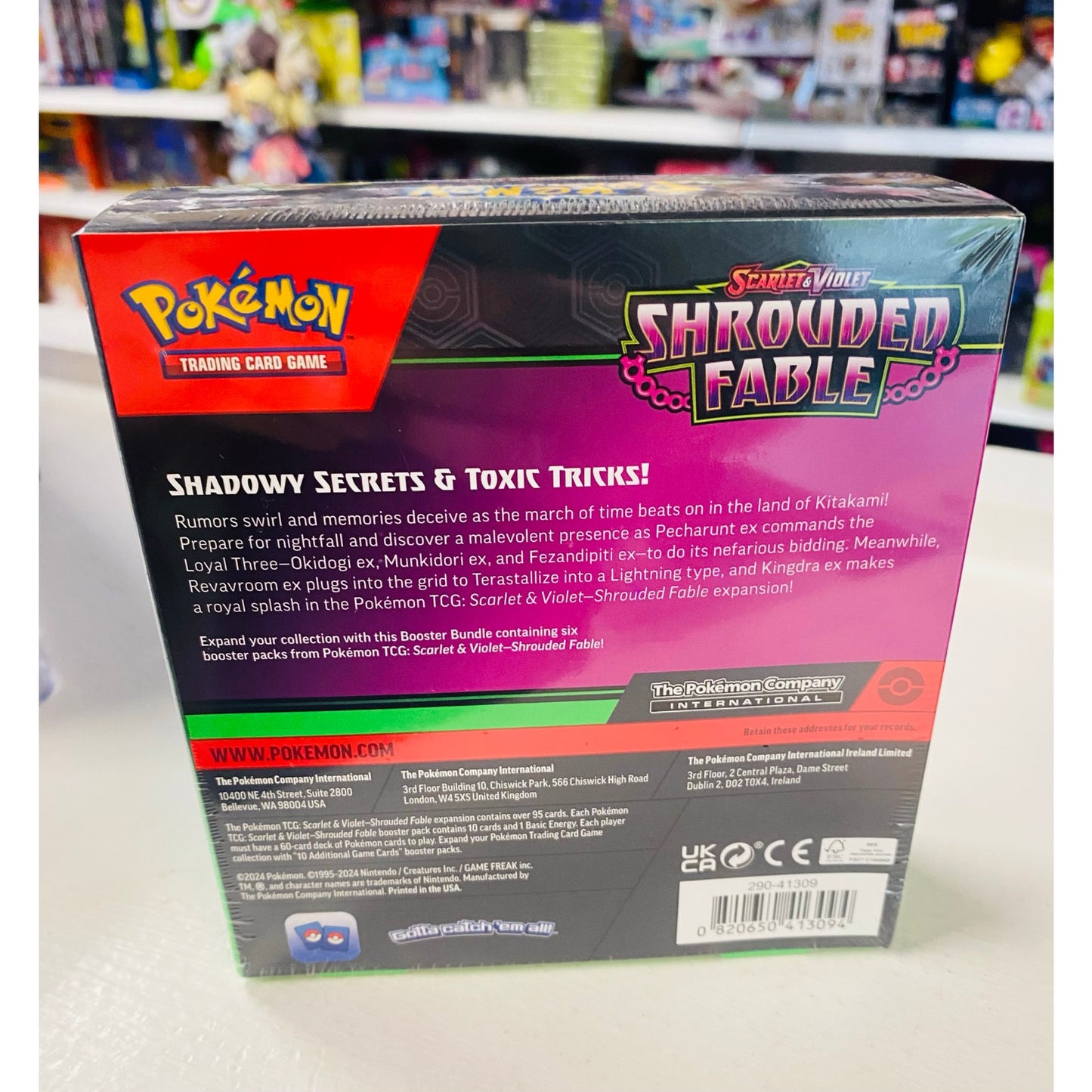 STOP AND READ DESCRIPTION!!Price is PER PACK!! Pokemon TCG: Scarlet & Violet Shrouded Fable Booster Bundle