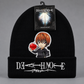 Death Note Light Yagami Black Knit Beanie