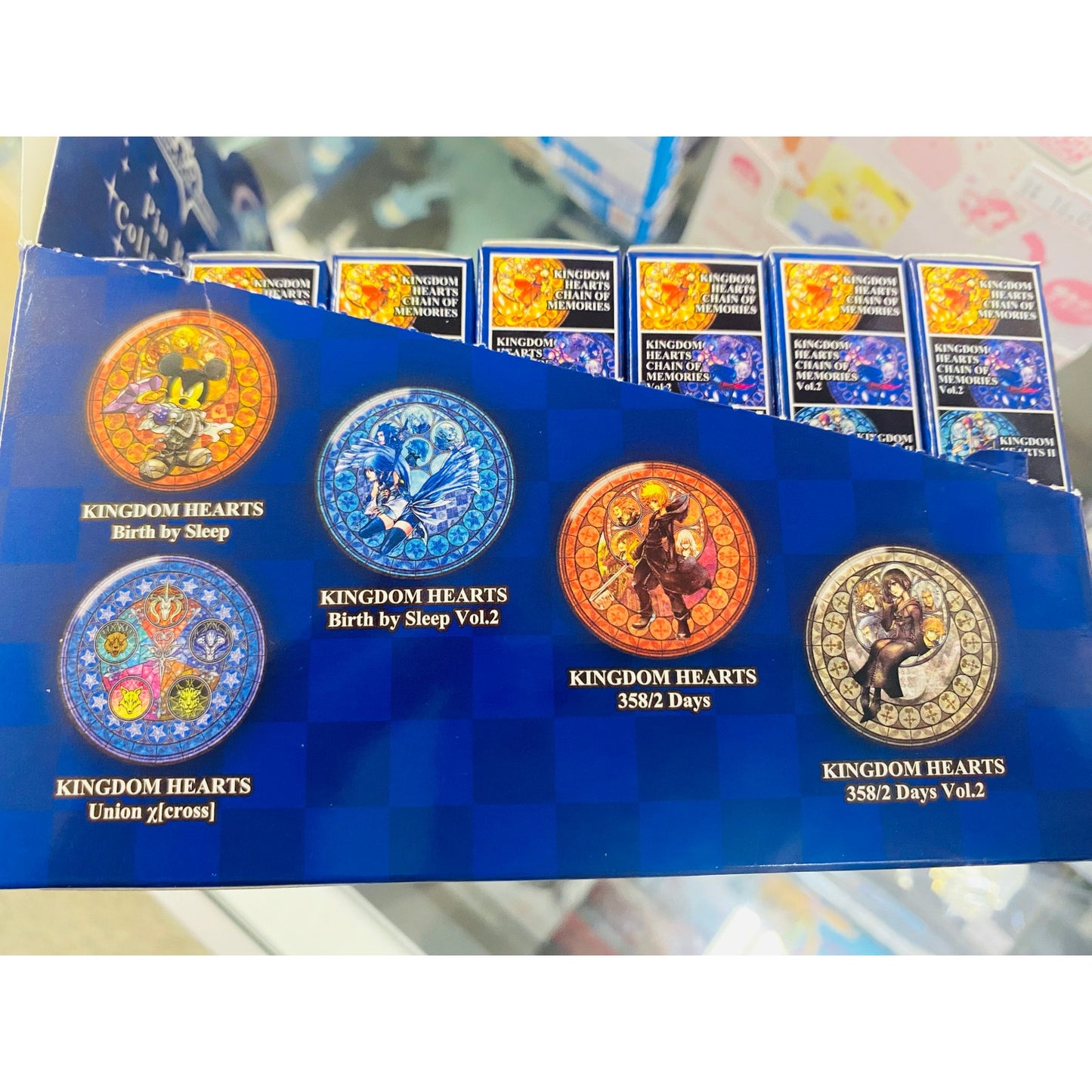 Kingdom Hearts Tin Badge Collection PLUS