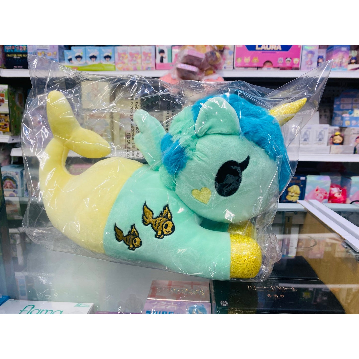 Tokidoki Seagreen Goldfish Mermicorno Plush
