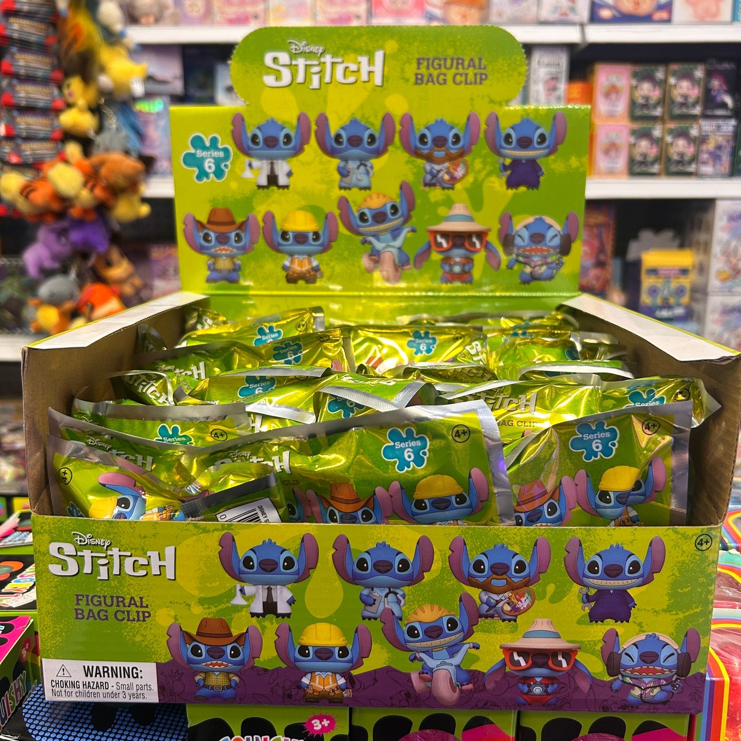 Lilo & Stitch Stitch Series 6 3D Foam Bag Clip Series 6